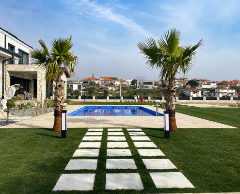 Bademler Villa Bahçe Düzenleme